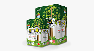 Released natural pulp toilet tissue wellgru